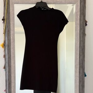 Zara Black Mini Dress - short and stretchy !